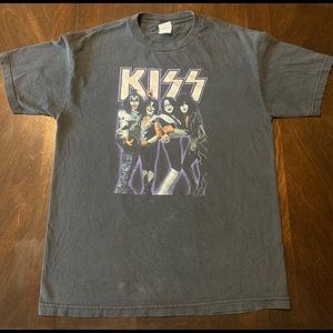 Vintage KISS concert tee